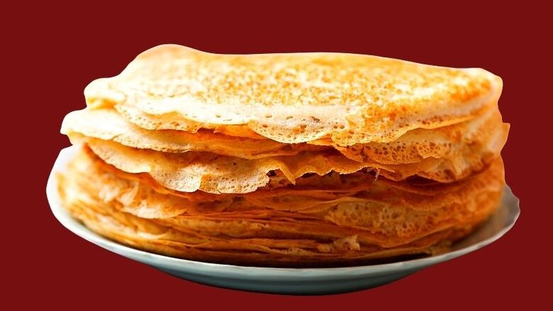 diet pancakes in kefir